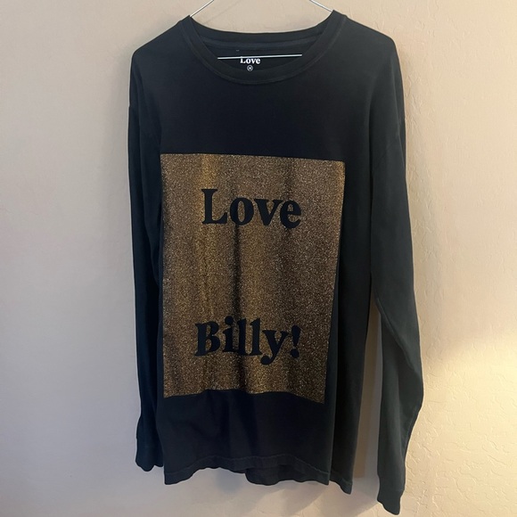 Gold Glitter Love Billy! T-shirt - Picture 6 of 6